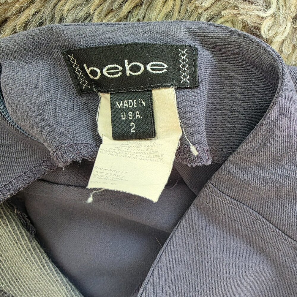 Bebe gray Suit Set with Pants 2 and Jacket 4 - Picture 8 of 9